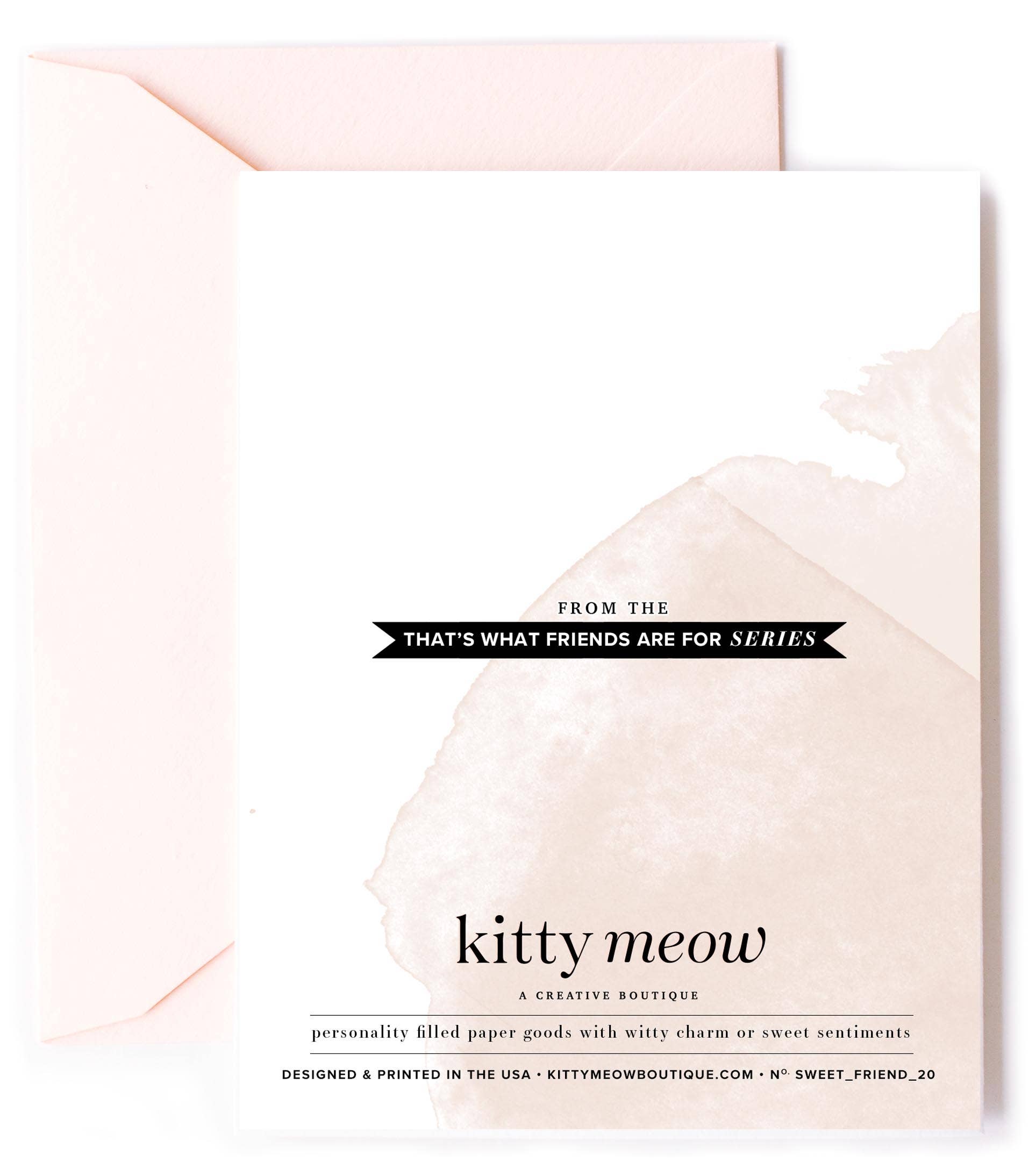 Thankful for YOU - Friendship & Thank You Greeting Card