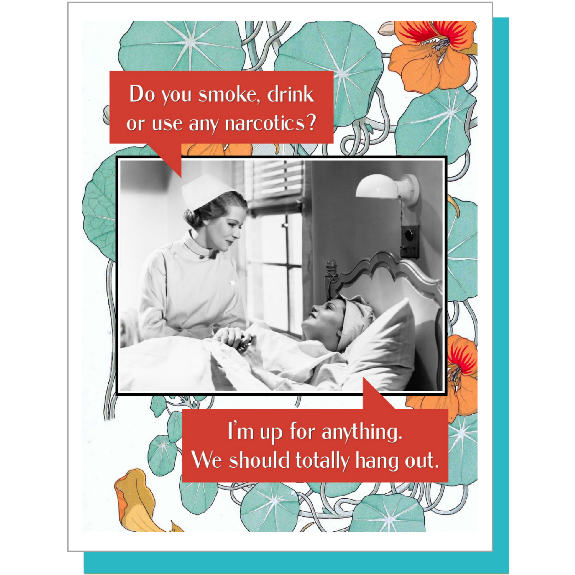 We Should Hang Out - Get Well Card