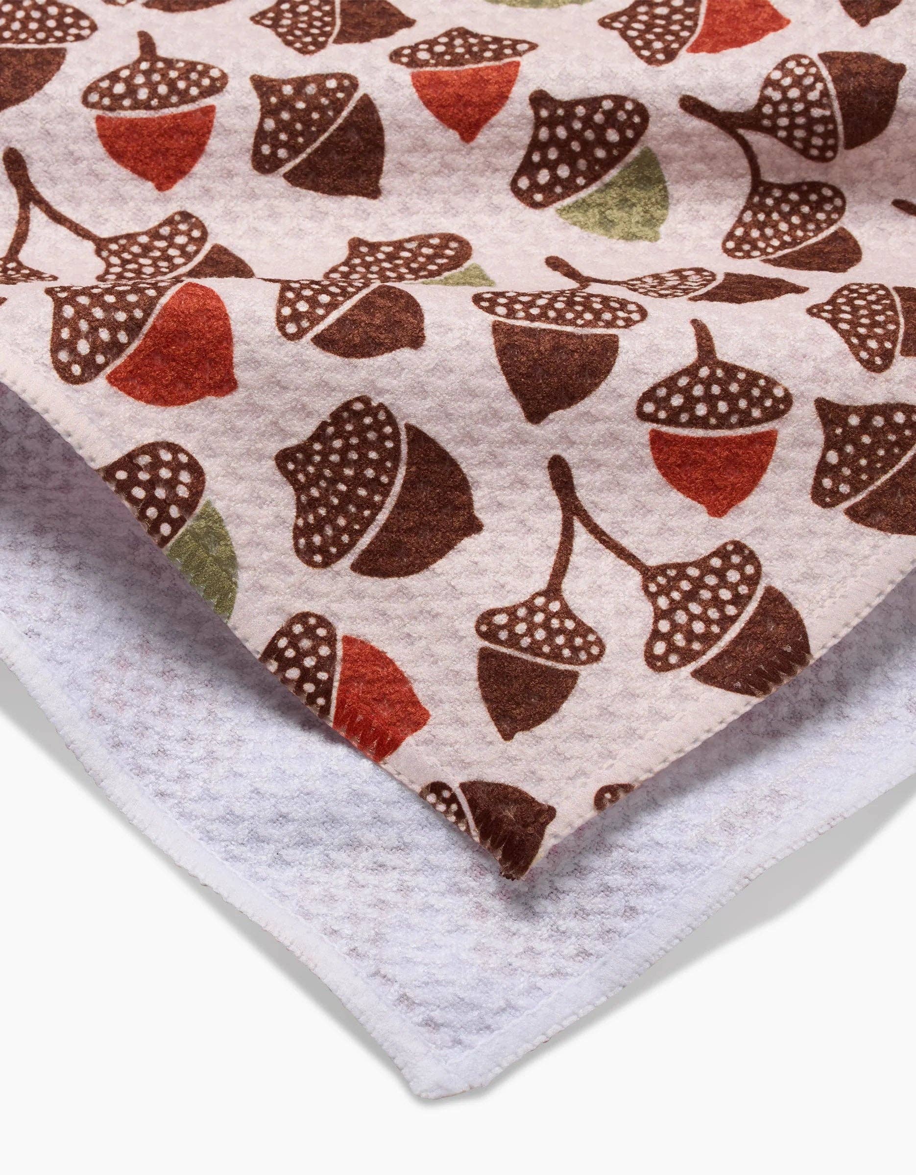 Acorn Abundance Tea Towel