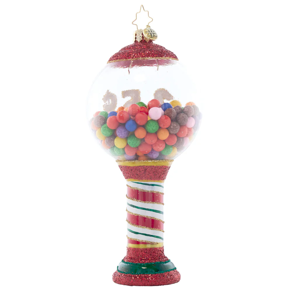 Bubblegum Bliss Ornament - Christopher Radko