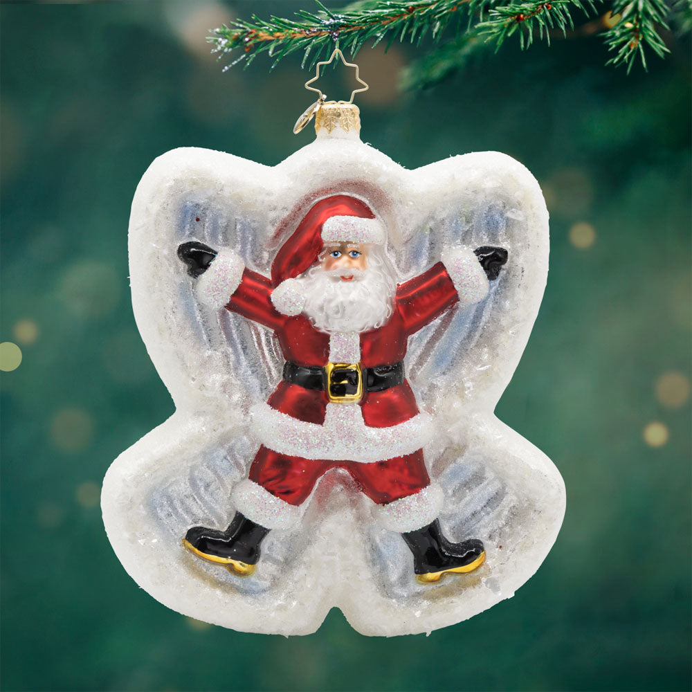 Christopher Radko Snow Angel Duo Ornament