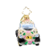 Wedding Day Wheels Gem Ornament