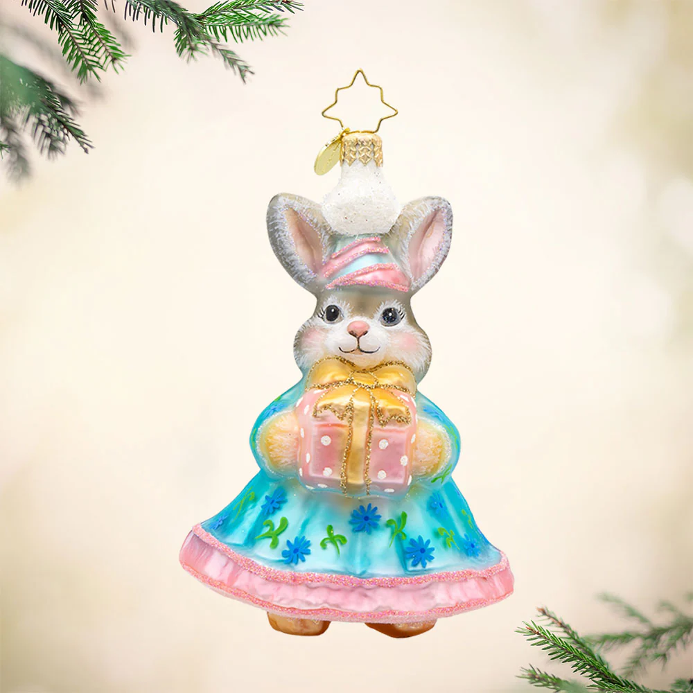 HOPPY HOLIDAYS ORNAMENT