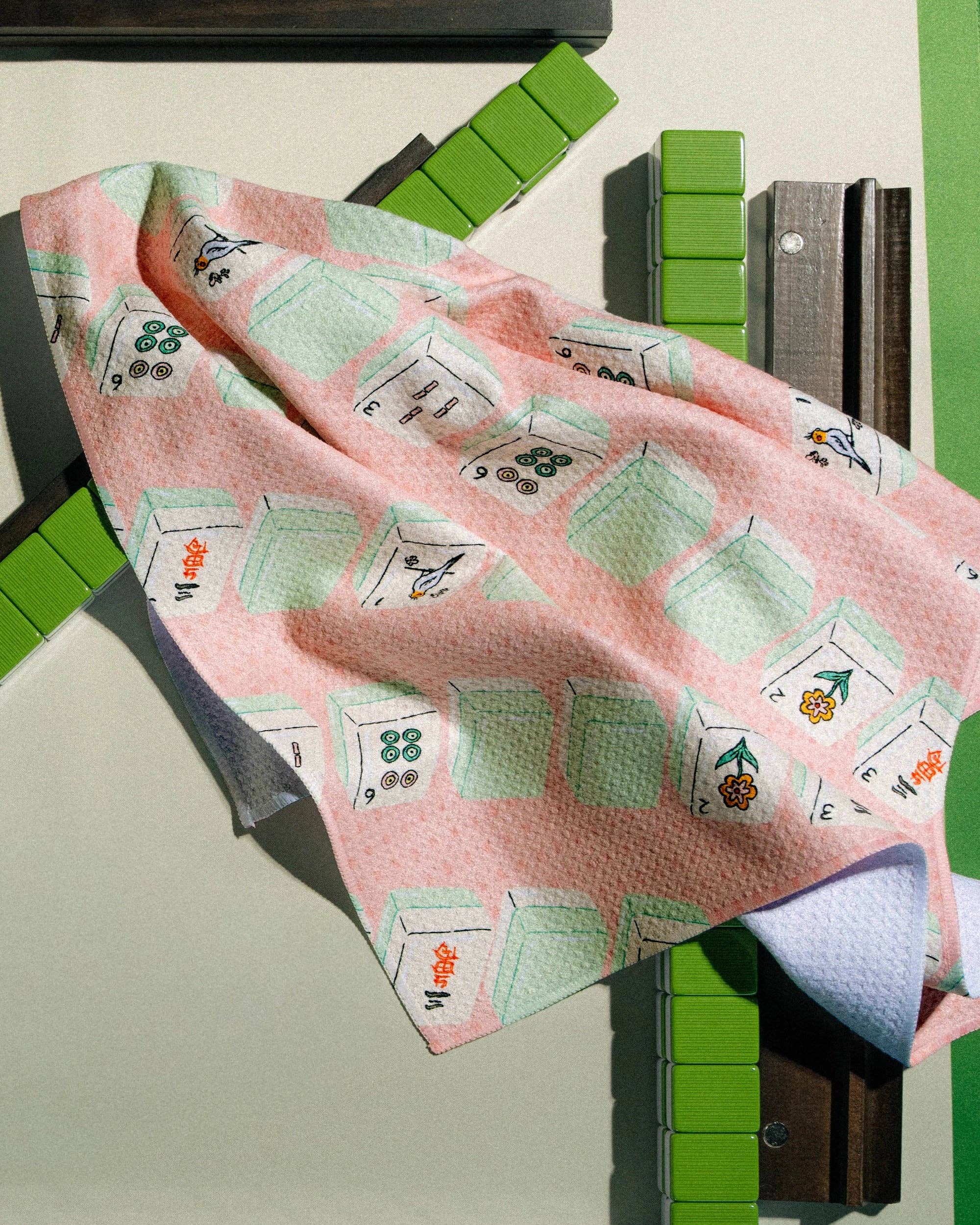 Geometry Tile Parade Tea Towel