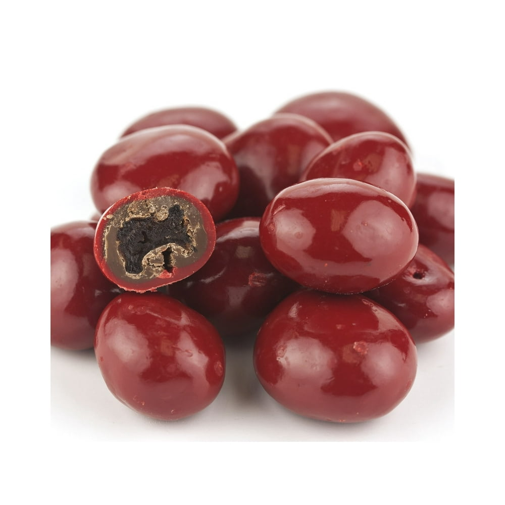 Red Chocolate-Covered Dried Michigan Cherries – 8 oz