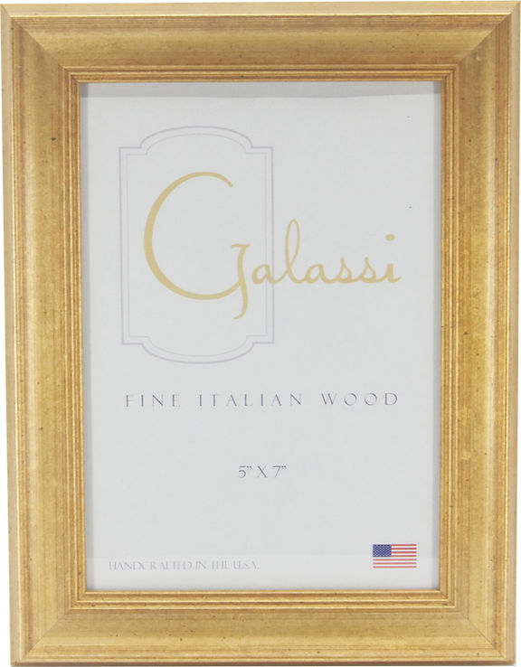 Harvard Gold Wood Frame  5 X 7