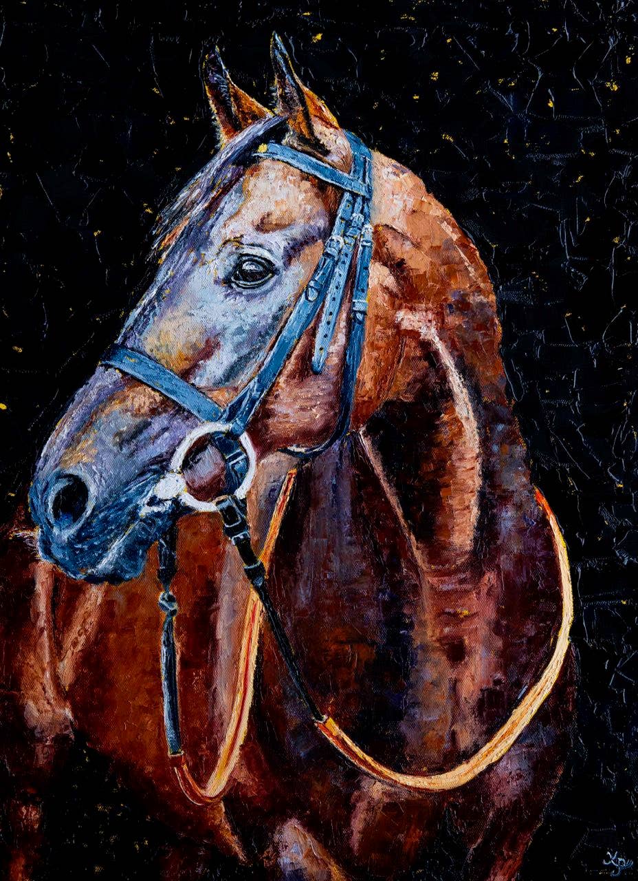 Kentucky Legacy Print "Experienced": 11x14 / Giclee Fine Art Print on Studio Satin Canvas