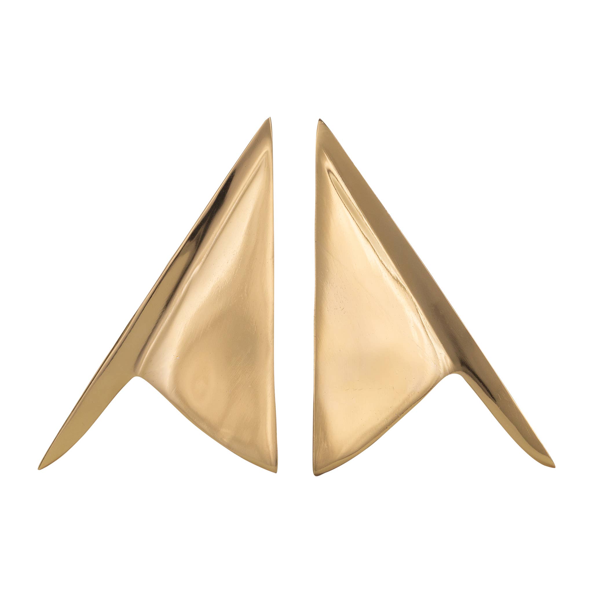 Lincon Gold Bookends -Set 2