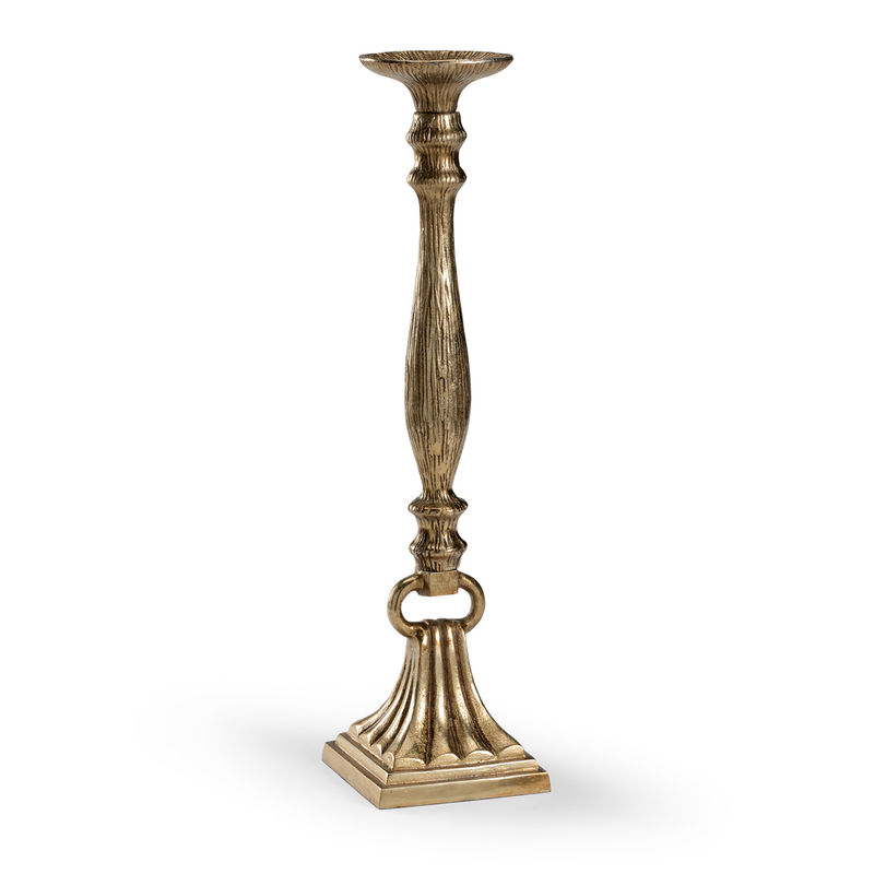 Large Bronze Candlestands