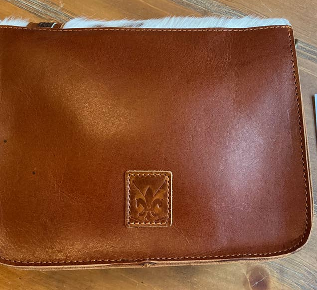 Equestrian English Saddle Crossbody Handbag Purse