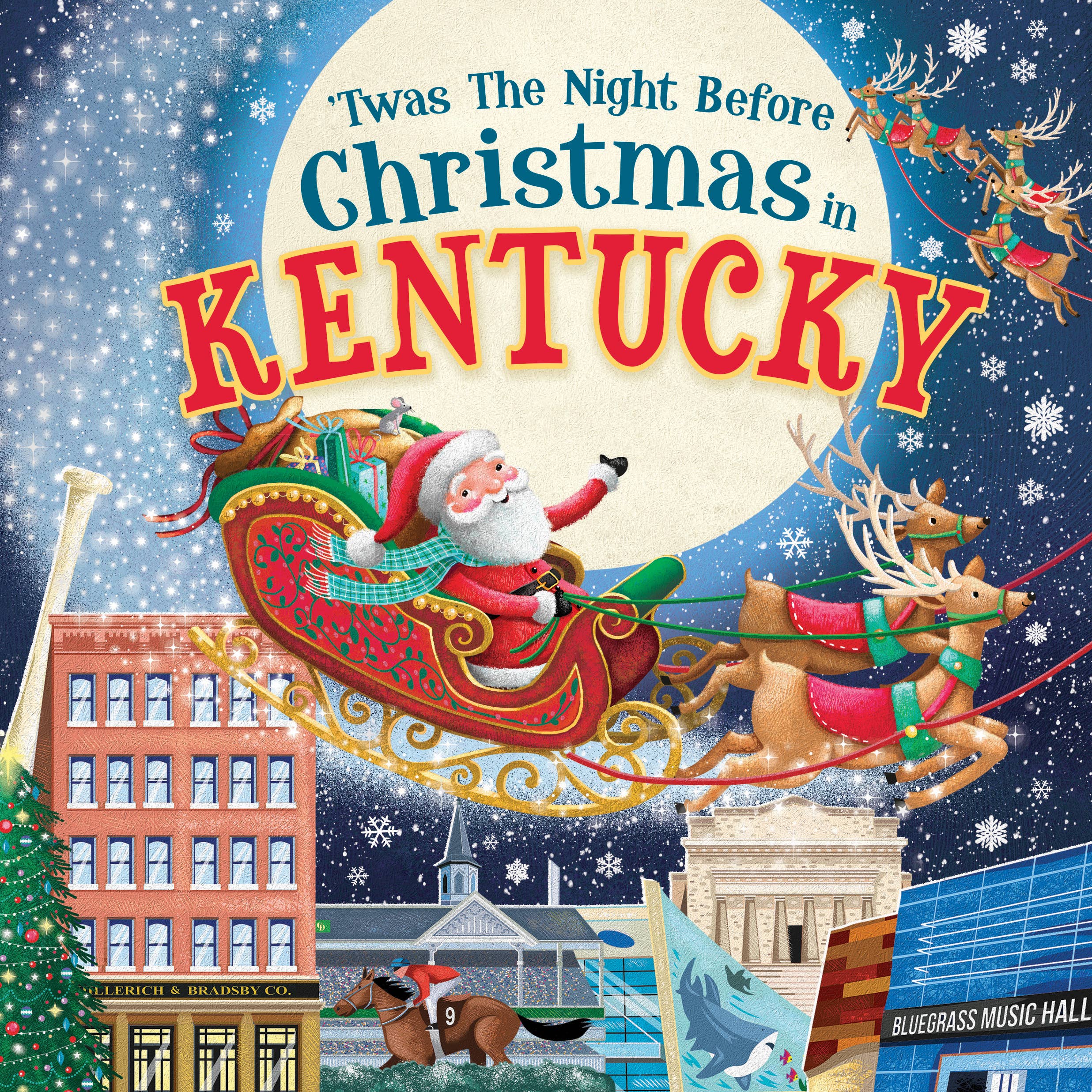 'Twas the Night Before Christmas in Kentucky - Hardcover