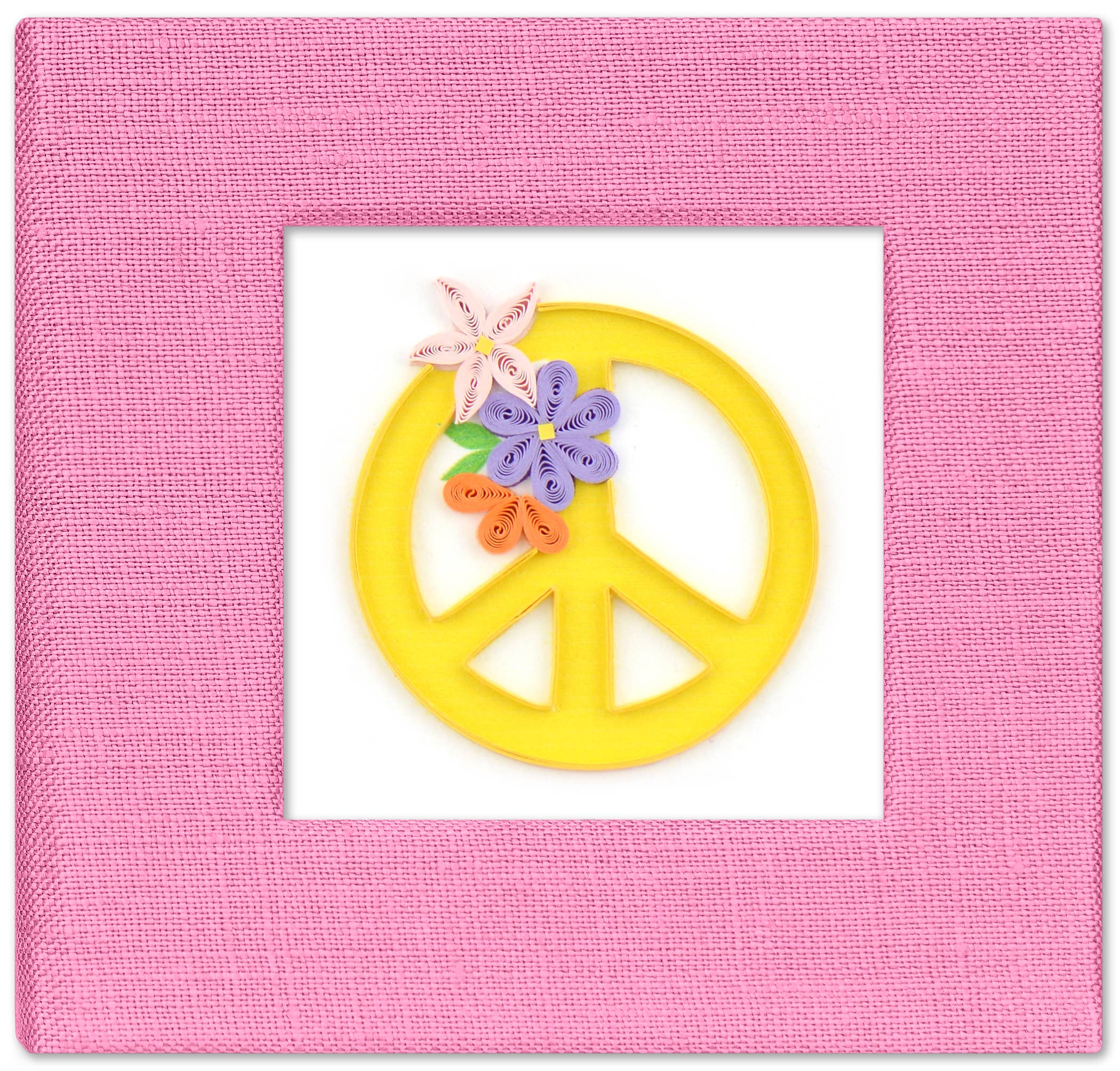 Peace Sign Sticky Note Pad Cover