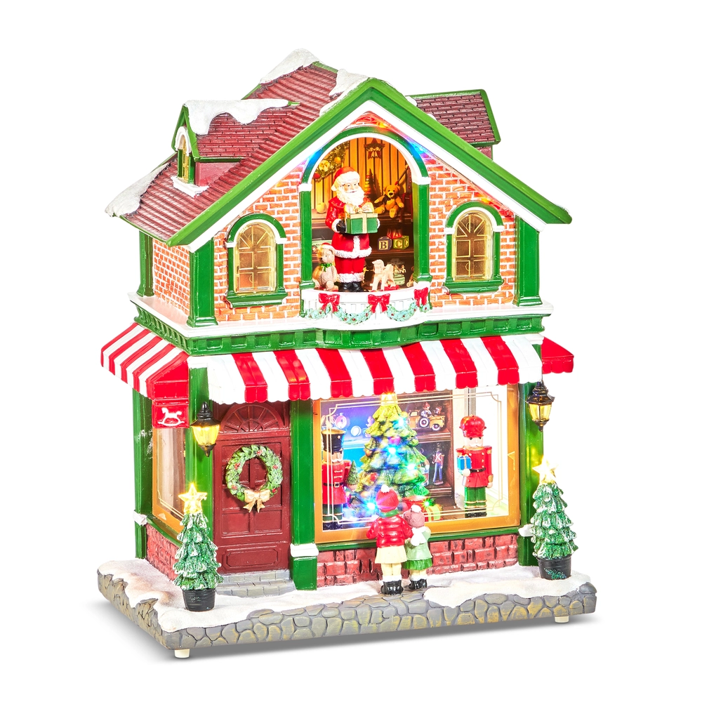 Lighted Musical Toy Shop