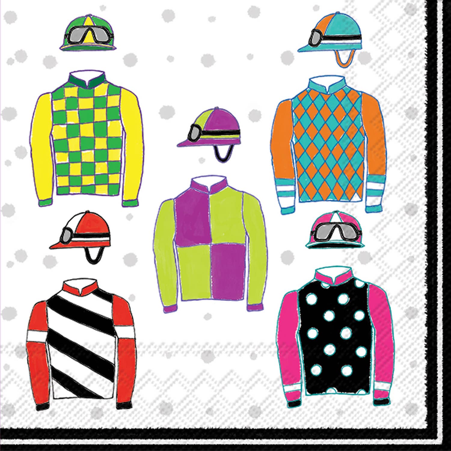 Jockey Silks Kentucky Derby Paper Lunch Napkins  20CT
