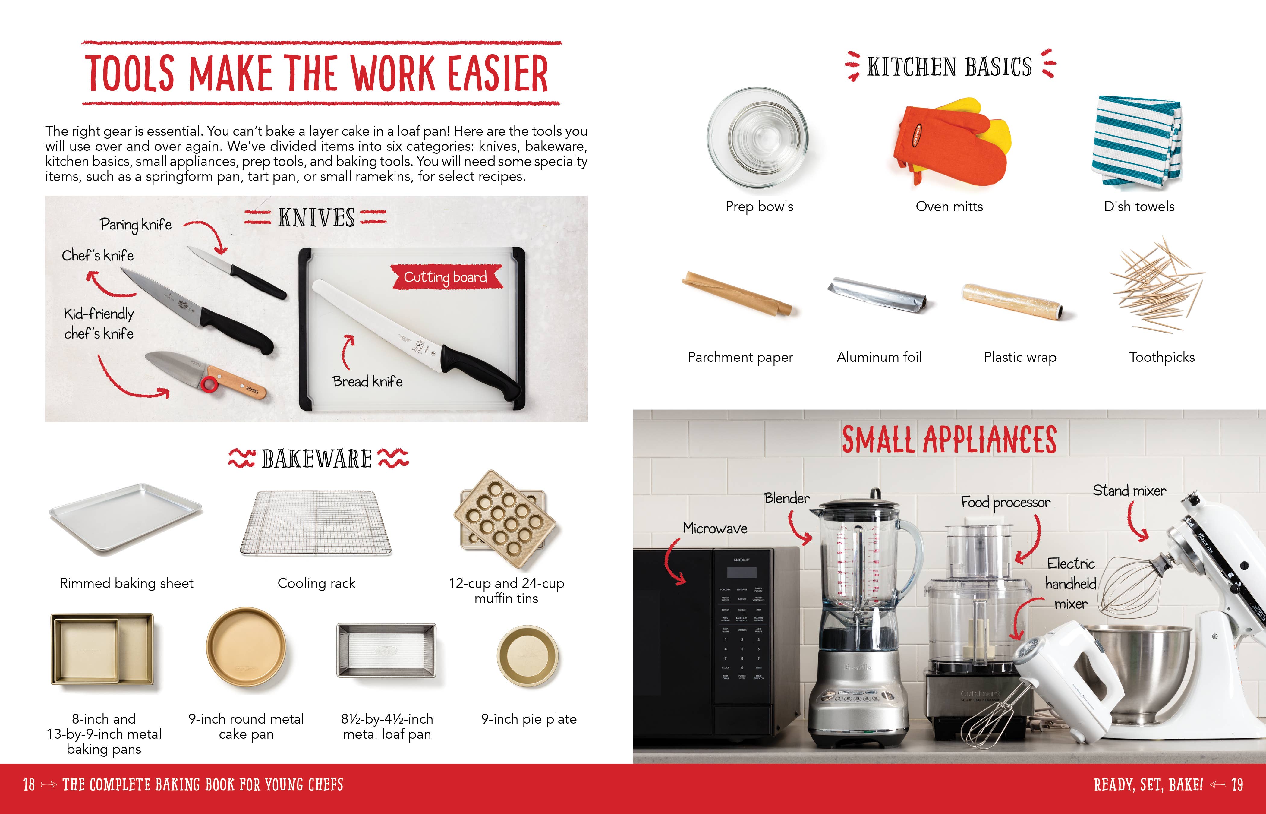 The Complete Baking Book for Young Chefs