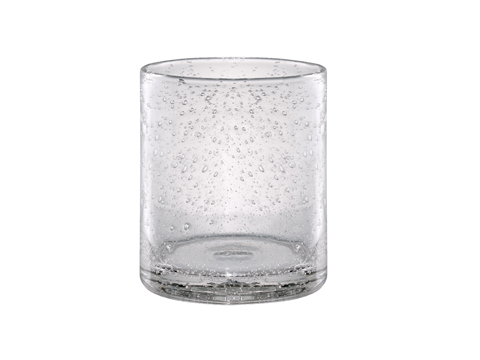 Iris Double Old Fashion. 14 oz. Clear