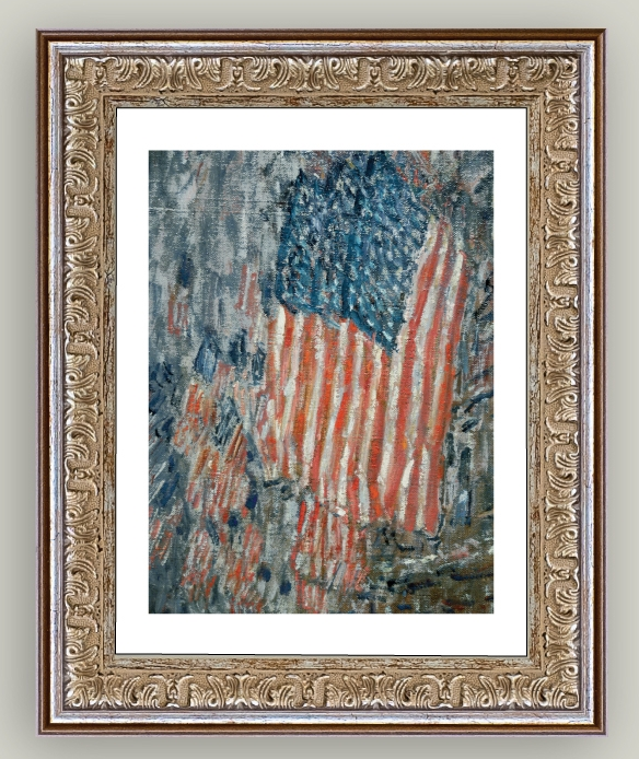 Patriotic Flag Art
