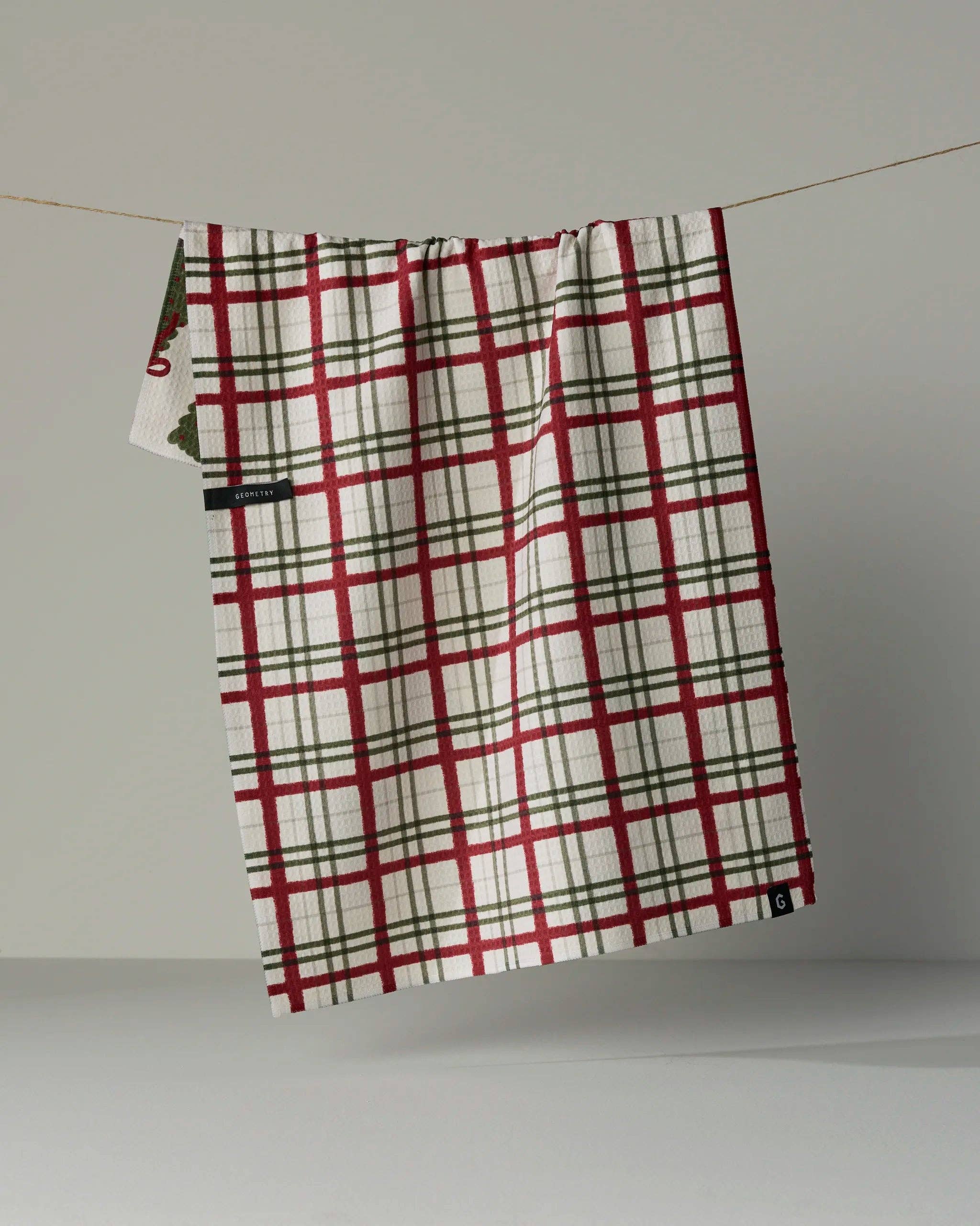 Ribbon Pines Luxe Kitchen Towel - Holiday 2026