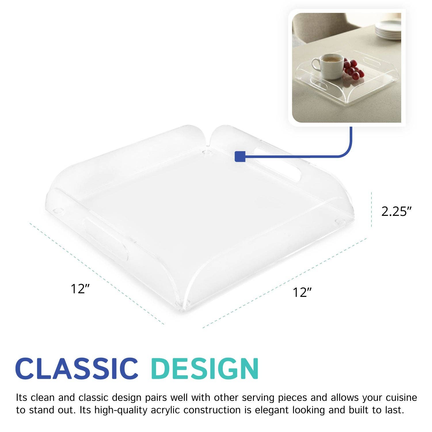 Square Serving Tray