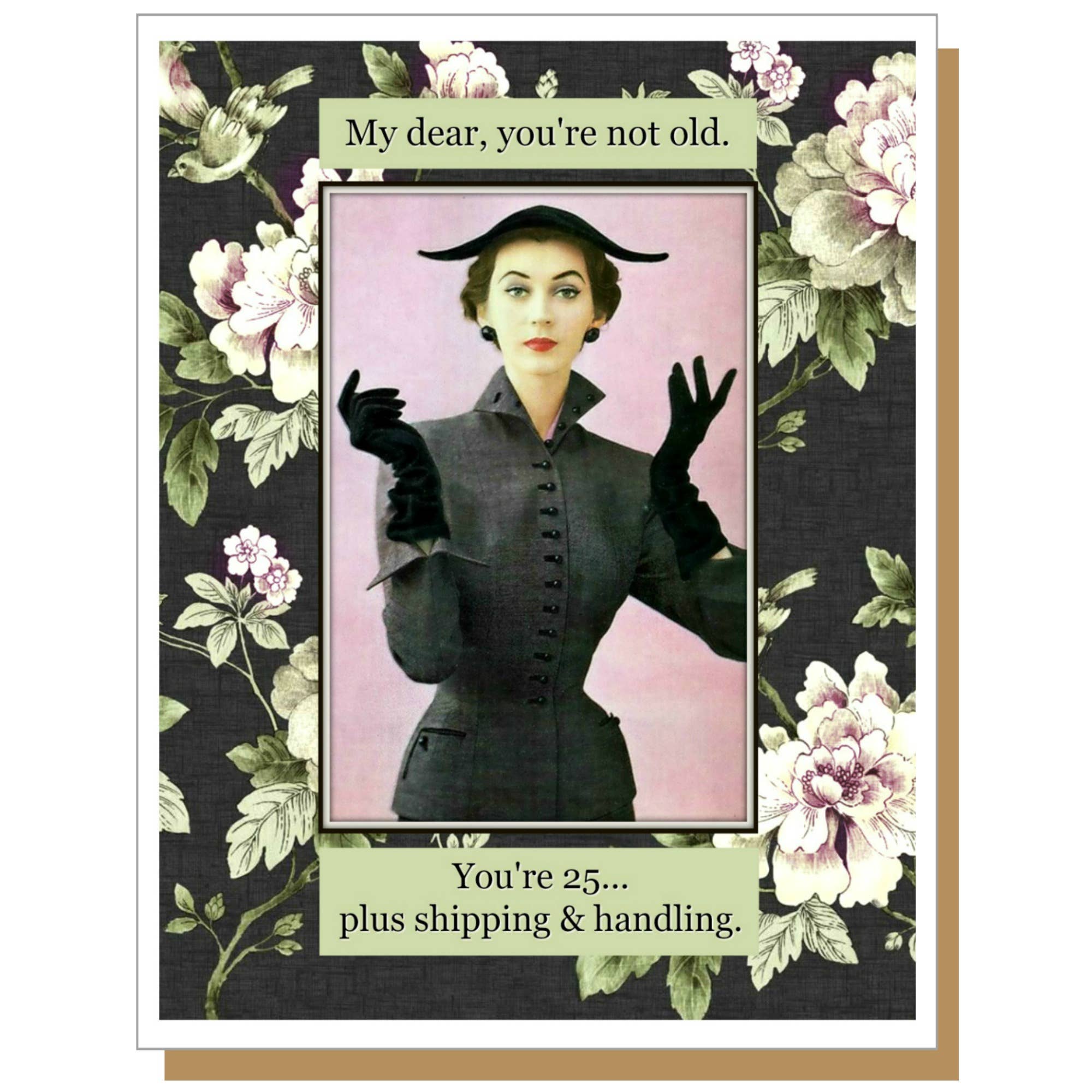 Shipping & Handling - Female Birthday Greeting Card