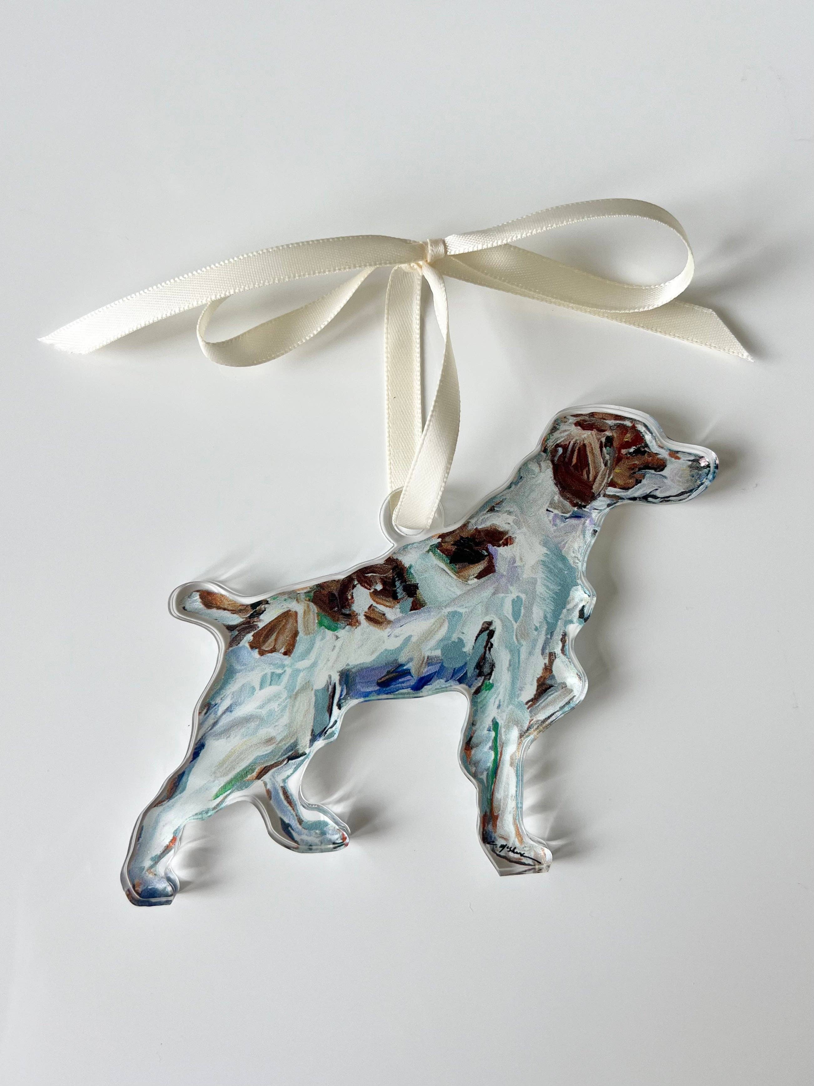 Brittany Spaniel Ornament