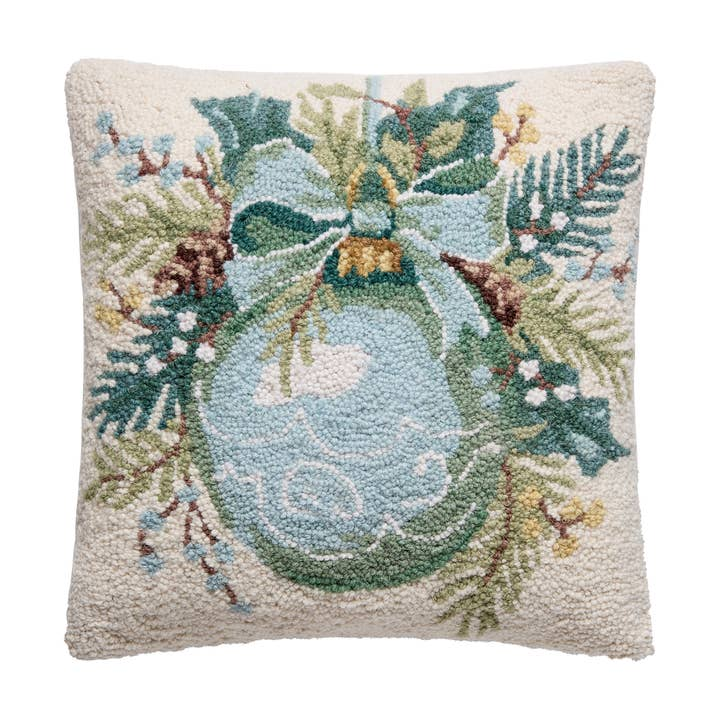 Ornament Square Hook Pillow