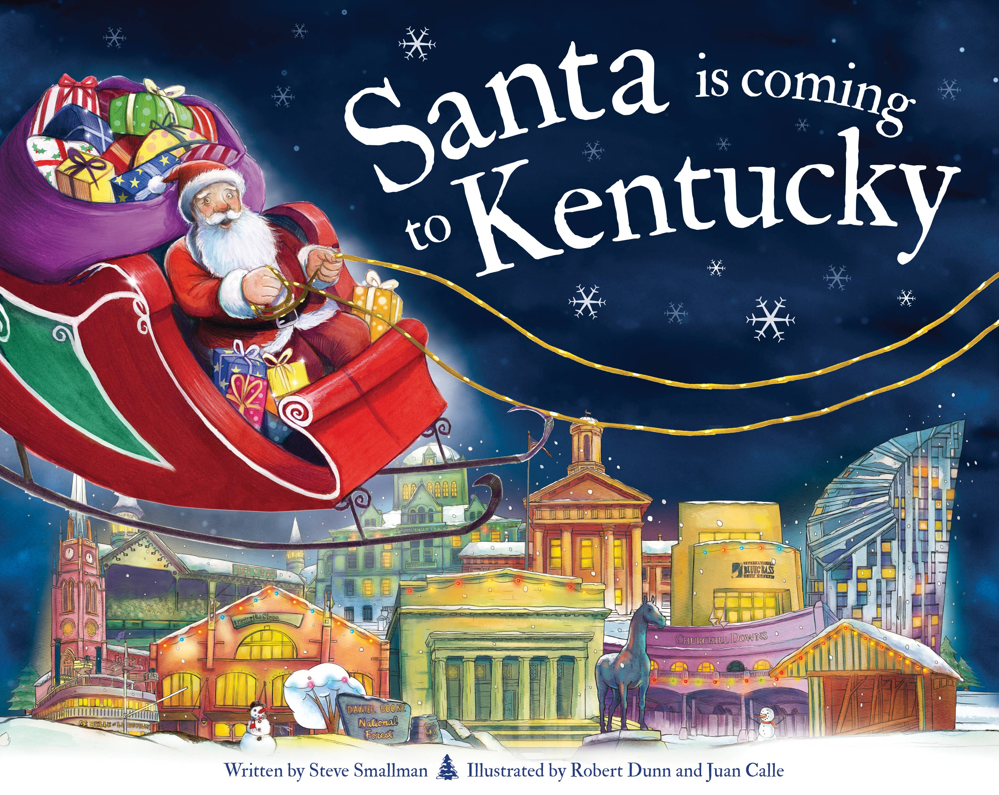 Santa Is Coming to Kentucky, Hardcover