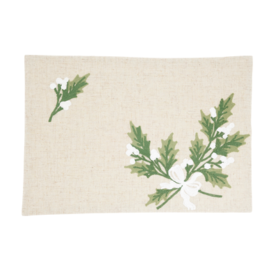 Holly Leaves Placemat - set of 4