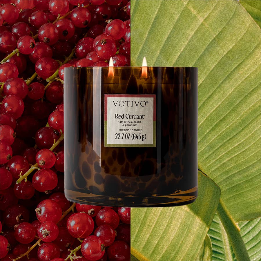Red Currant Tortoise Candle | Americana Summer