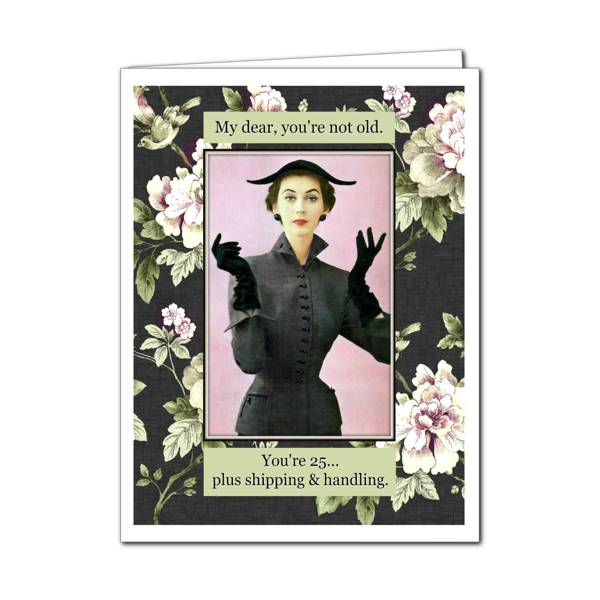 Shipping & Handling - Female Birthday Greeting Card