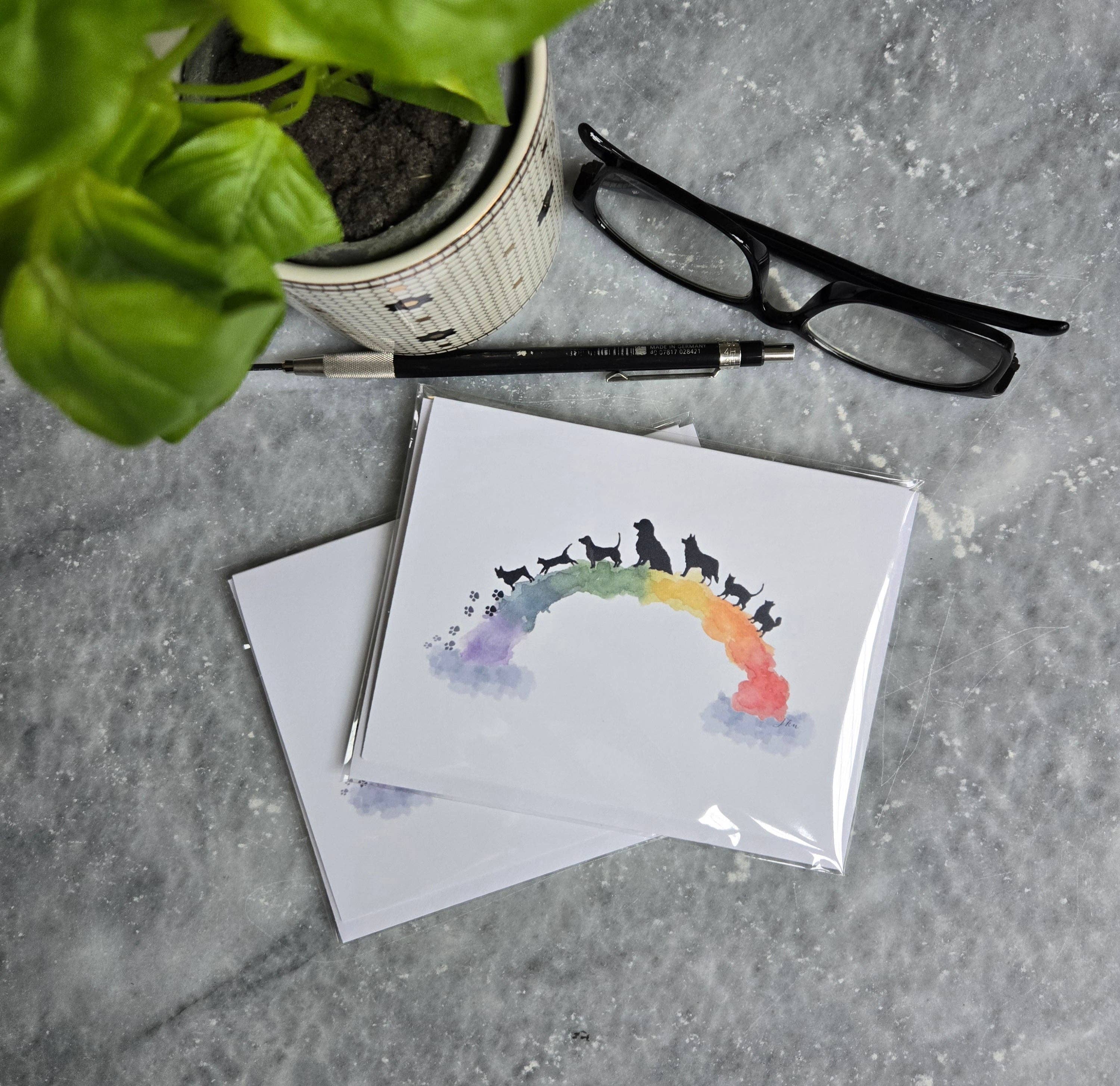 Note Card - Rainbow Bridge