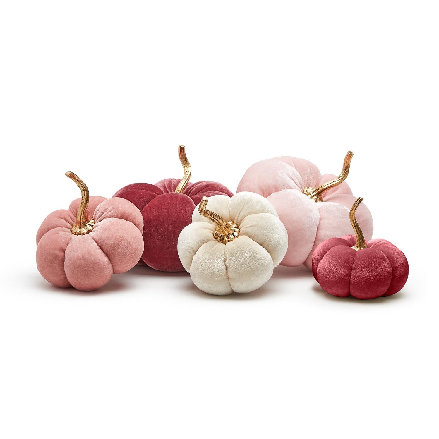 Pink Plush Pumpkin- Large