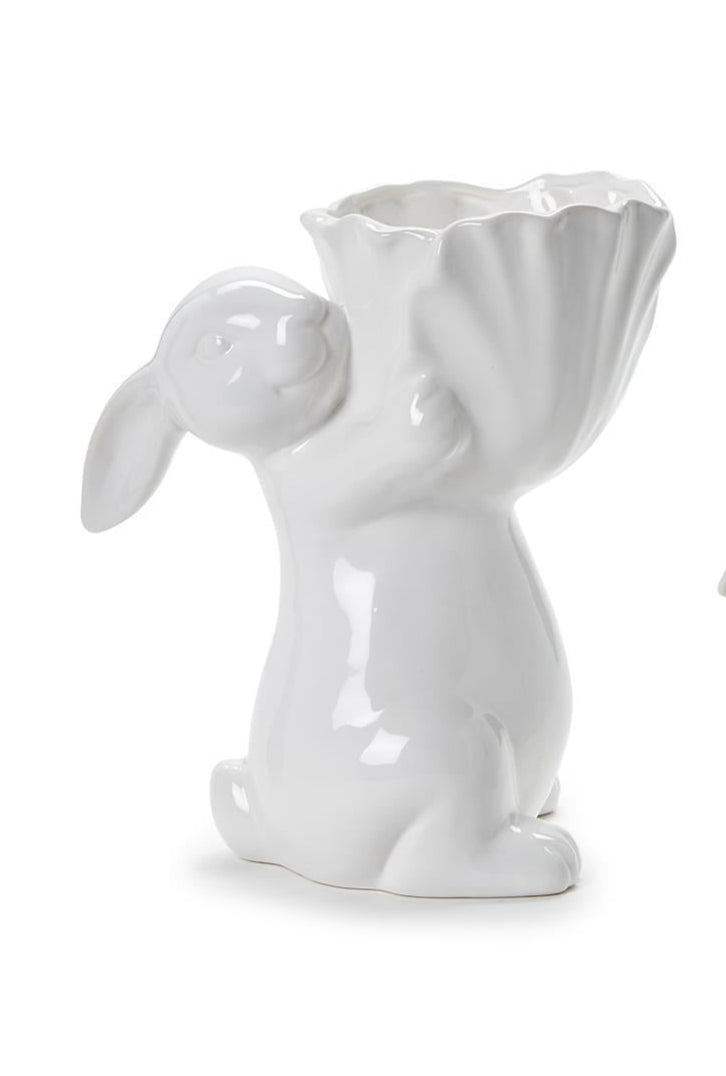 Easter Bunny Cachepots /Planter  9" W x 5 3/4" D x 10 1/2" H