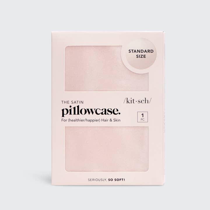 Satin Pillowcase - Blush/Standard