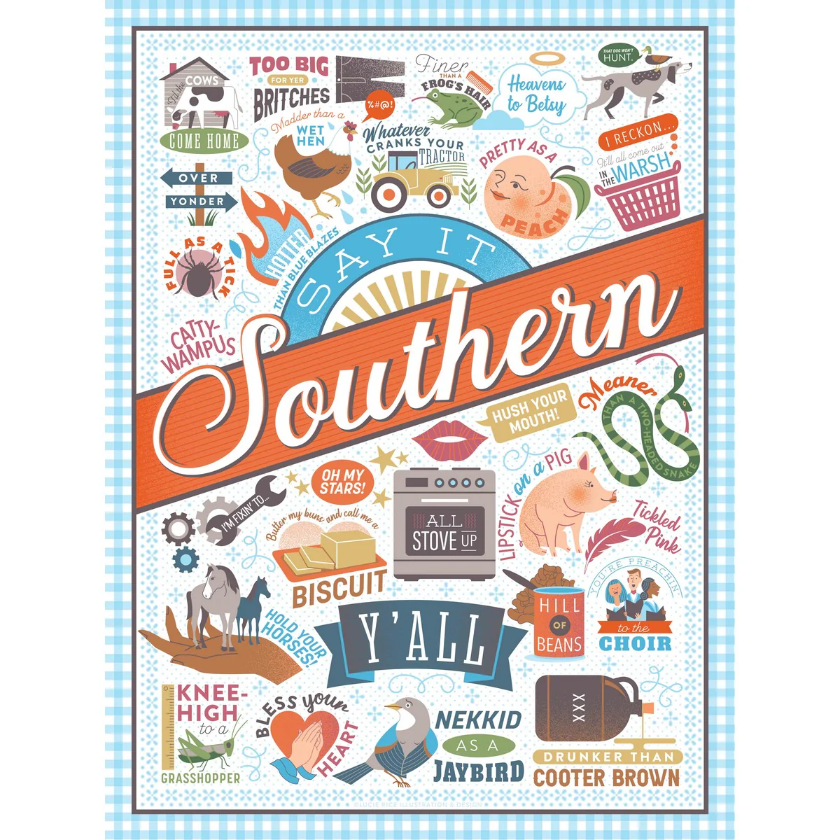 Say it Southern Puzzle - 500 piece