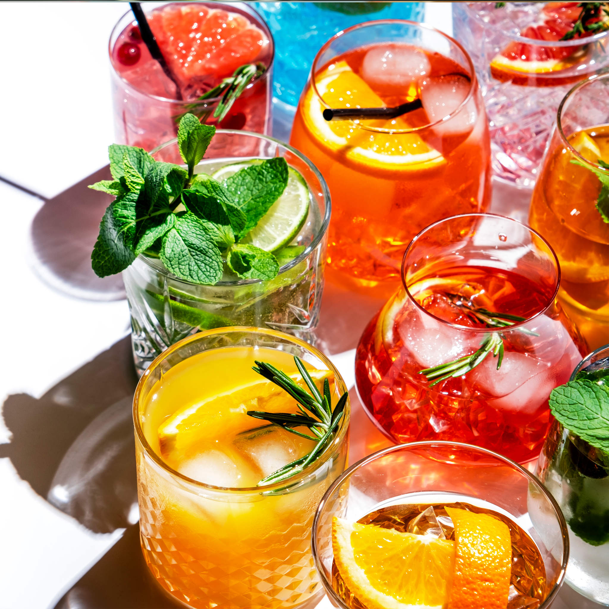 Cocktail Mix Shots: Blueberry Lavender Lemonade