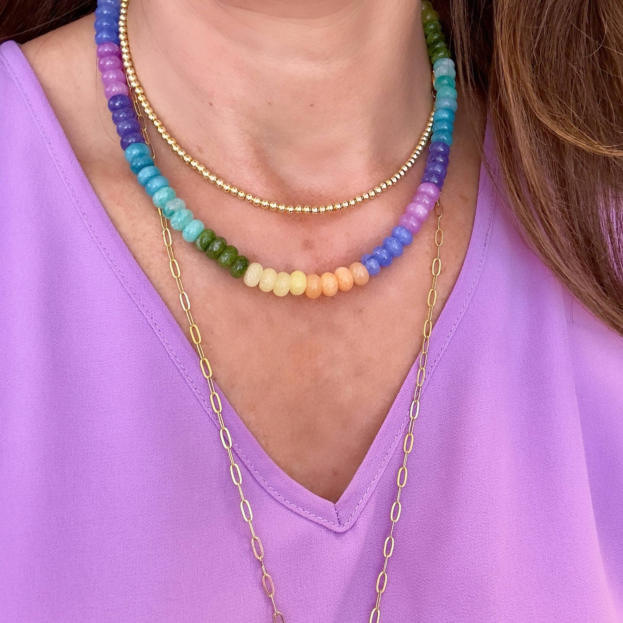 Under The Sea Necklace, 16”