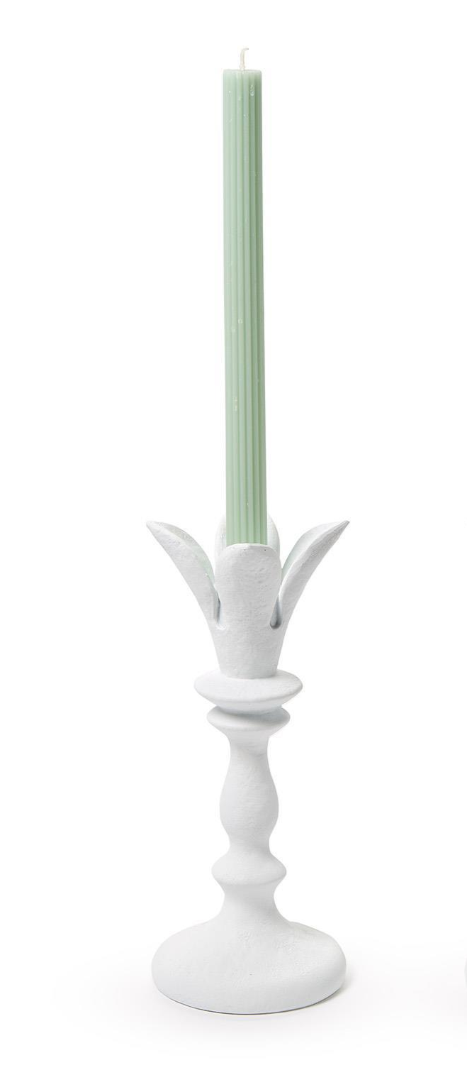 Candlestick Holder with Hand Carved Effect