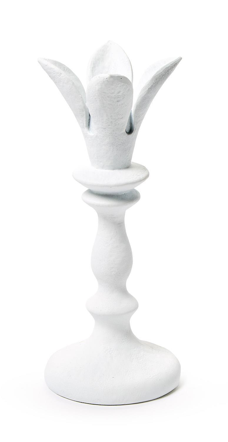 Candlestick Holder with Hand Carved Effect