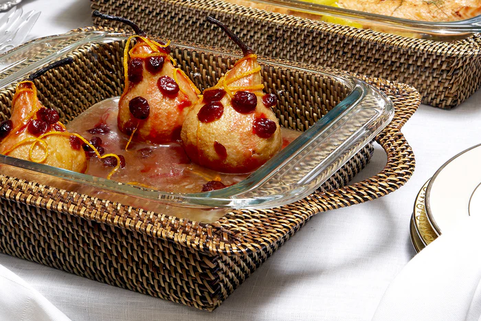 Square Baker Basket with 2 qt Dish