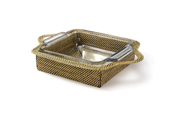 Square Baker Basket with 2 qt Dish