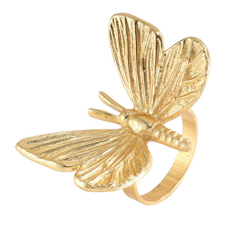 Butterfly Gold - Set of 4