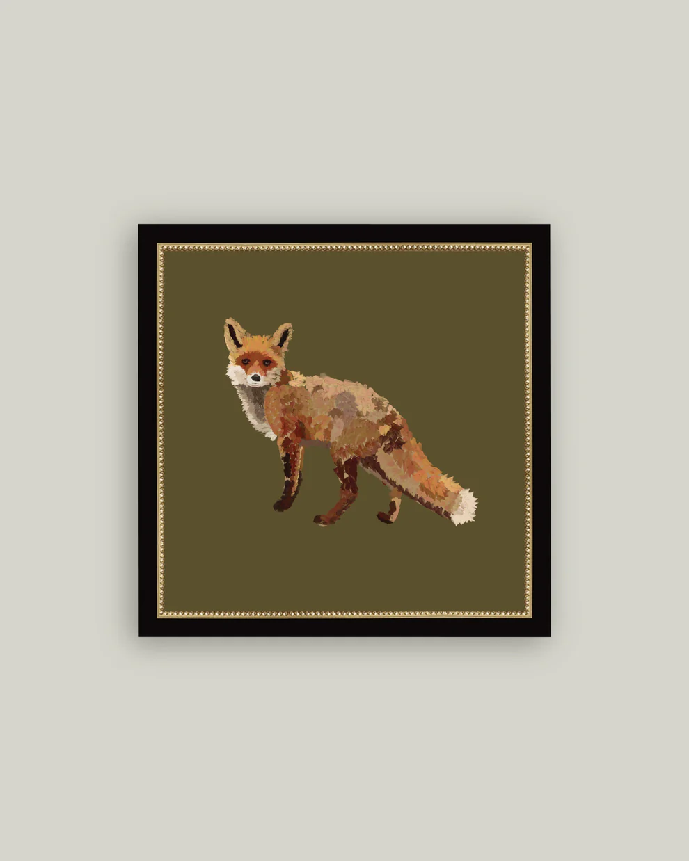 Fox Closeup Art