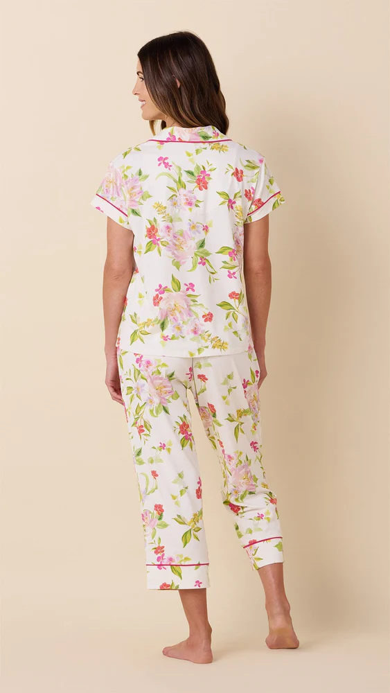 Florentina Cotton Capri Pajamas set
