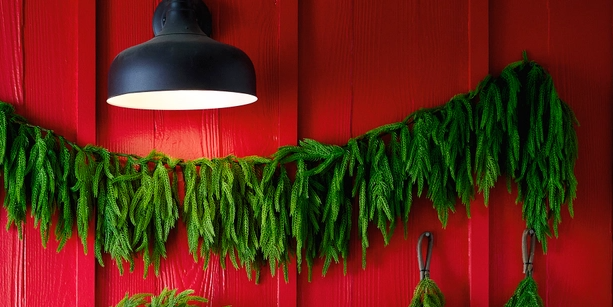 Real Touch Norfolk Pine Garland
