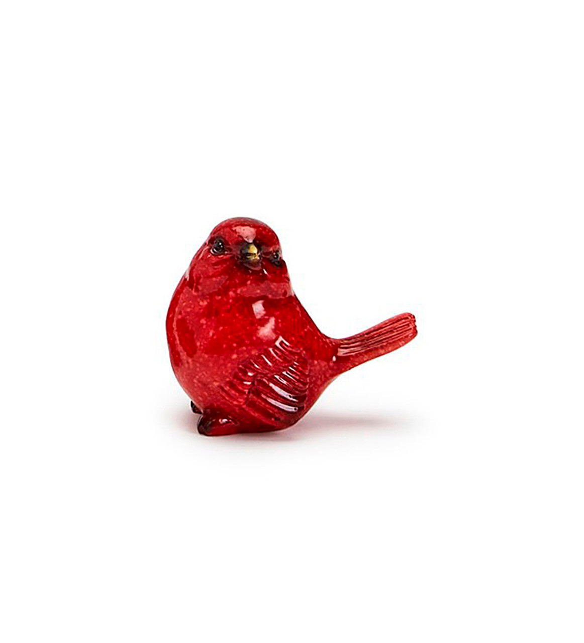 Small Resin Red Cardinal