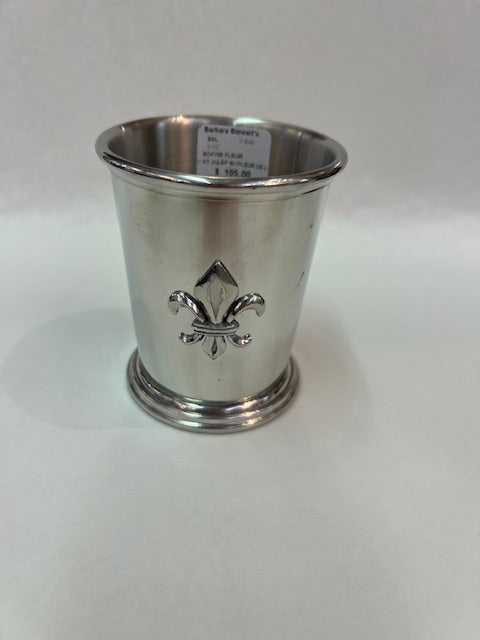 Kentucky 9 oz Fleur De Lis Julep Cup