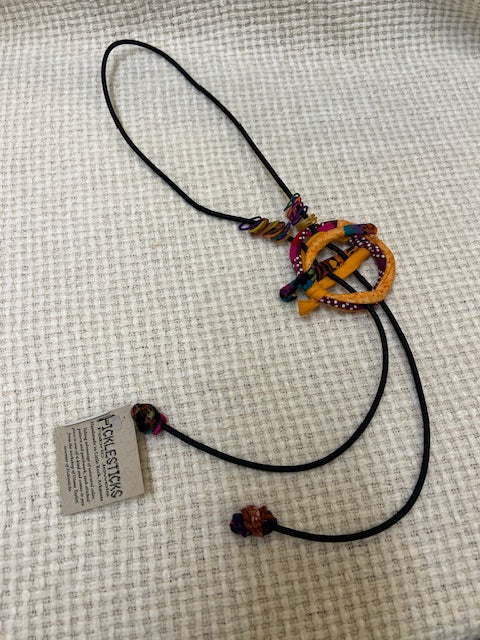Handmade Buckle Bolo Necklace