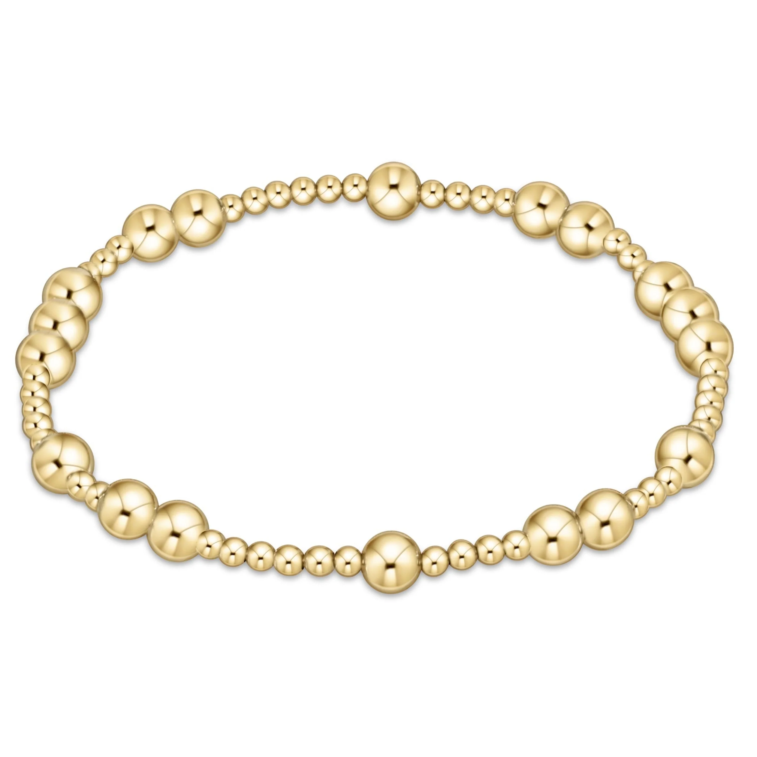 enewton - Hope Unwritten 5mm Gold Bead Bracelet