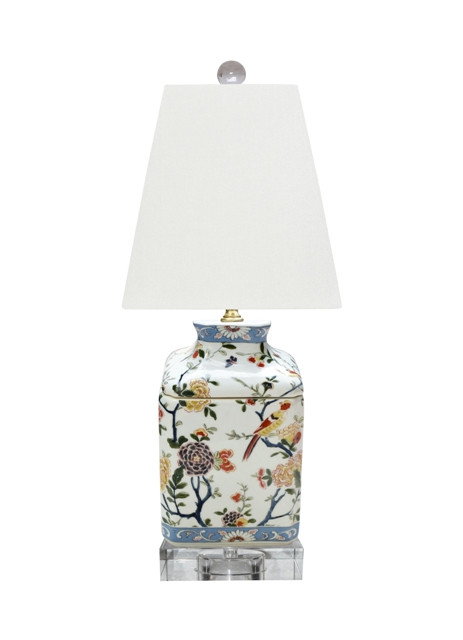 Porcelain French Box Lamp